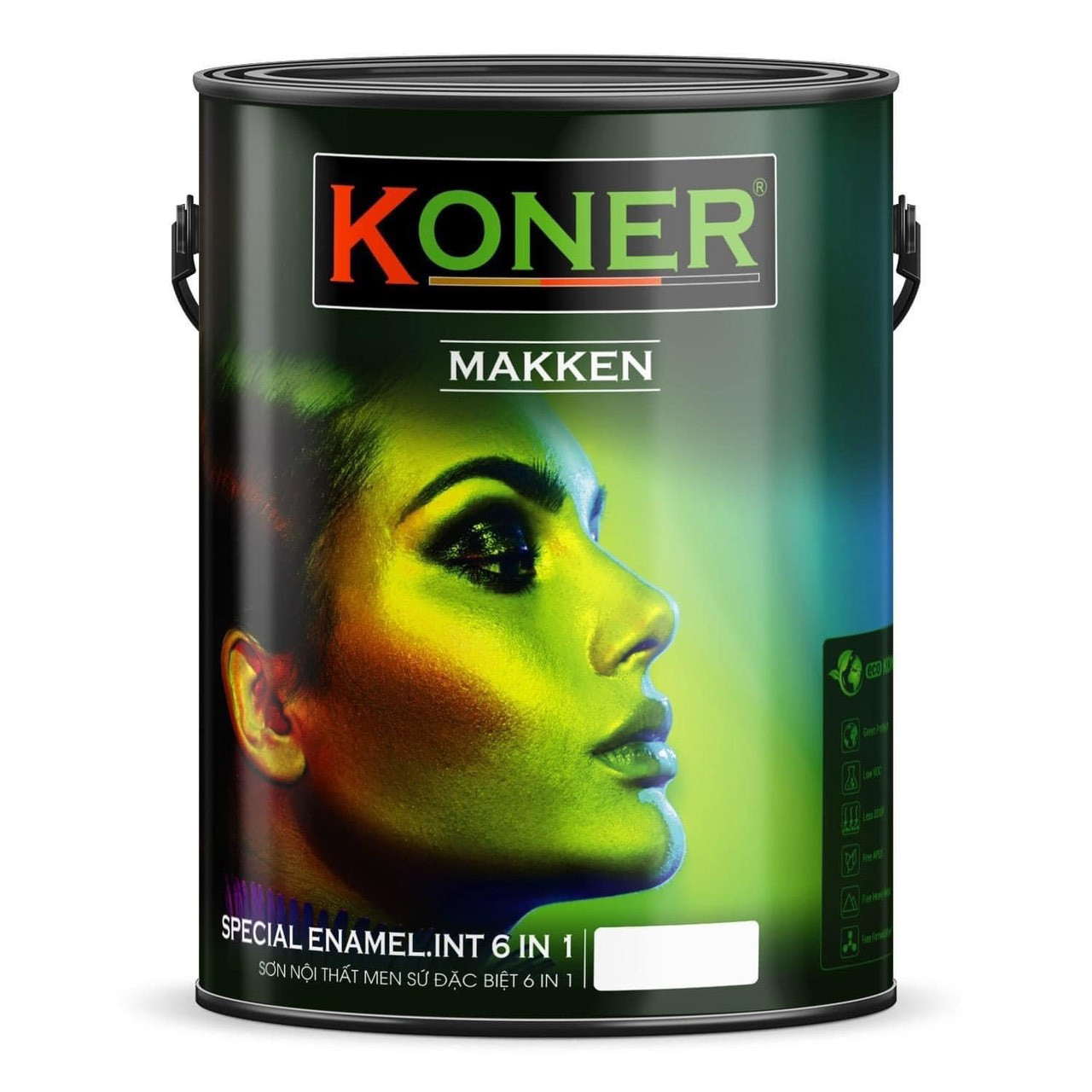 Sơn Nội Thất Men Sứ Đặc Biệt 6 In 1 KOR-314